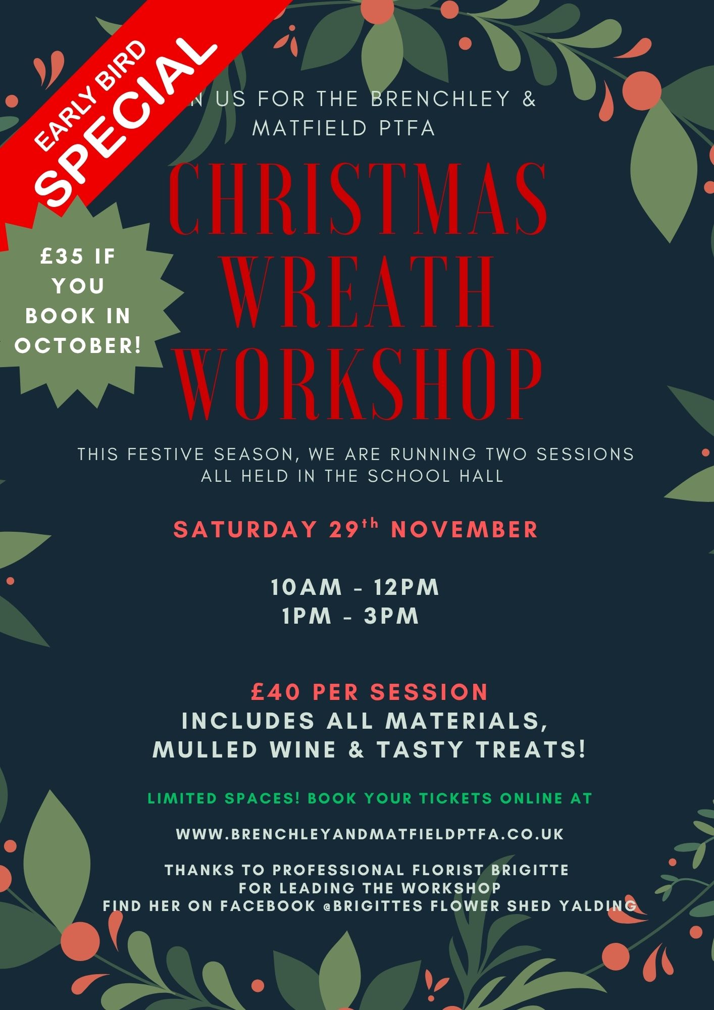 Join us for Festive Wreath Making!